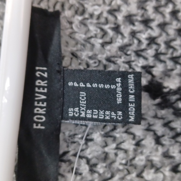 HUGE Animal Leopard Spots Oversized Long Cardigan Sweater small-large - Picture 4 of 7